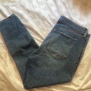 Abercrombie mid rise skinny jeans